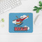 Helicopter Rectangular Mouse Pad - LIFESTYLE 2