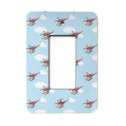 Helicopter Rocker Style Light Switch Cover - Single Switch