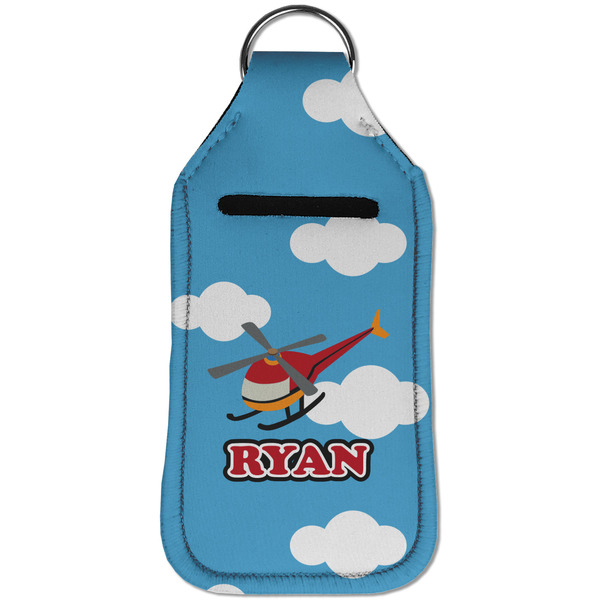 Helicopter Sanitizer Holder Keychain - Large (Front)