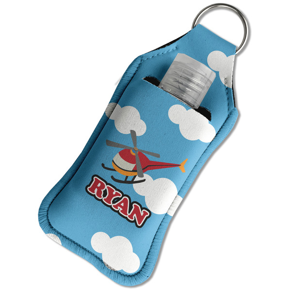 Helicopter Sanitizer Holder Keychain - Large in Case
