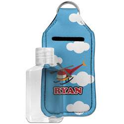 Helicopter Hand Sanitizer & Keychain Holder - Large (Personalized)