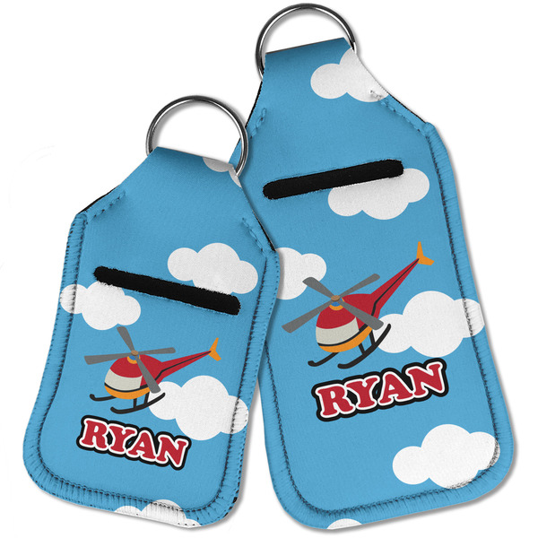 Helicopter Sanitizer Holder Keychain - Parent Main