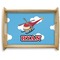 Helicopter Natural Wooden Tray - Large (Personalized)
