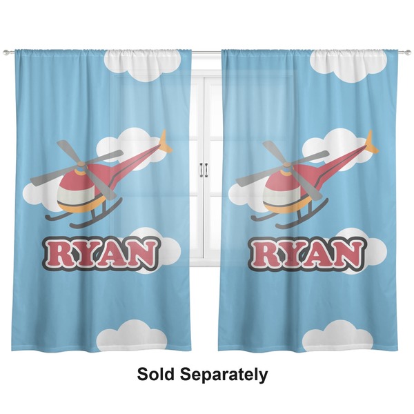 Helicopter Sheer Curtains