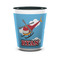 Helicopter Shot Glass - Two Tone - FRONT