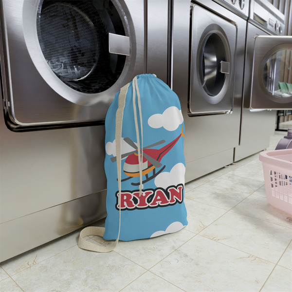 Helicopter Small Landry Bag - In Context