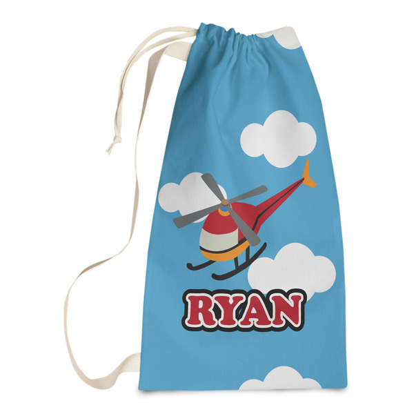 Custom Helicopter Laundry Bags - Small (Personalized)
