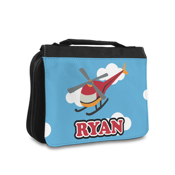 Custom Helicopter Toiletry Bag - Small (Personalized)