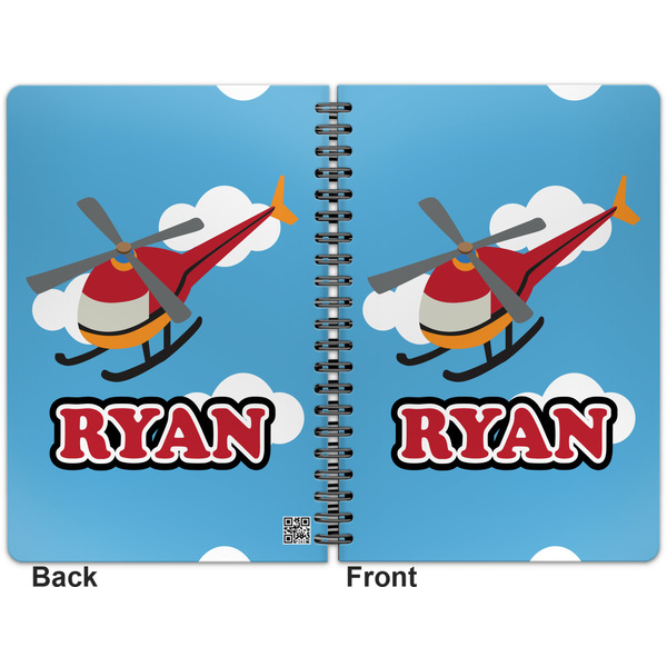 Helicopter Spiral Journal 7 x 10 - Apvl