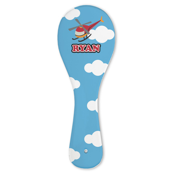 Custom Helicopter Ceramic Spoon Rest (Personalized)