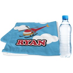 Helicopter Sports & Fitness Towel (Personalized)
