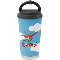 Helicopter Stainless Steel Coffee Tumbler (Personalized)
