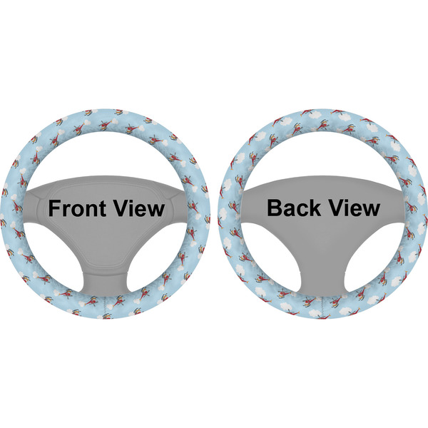 Helicopter Steering Wheel Cover- Front and Back