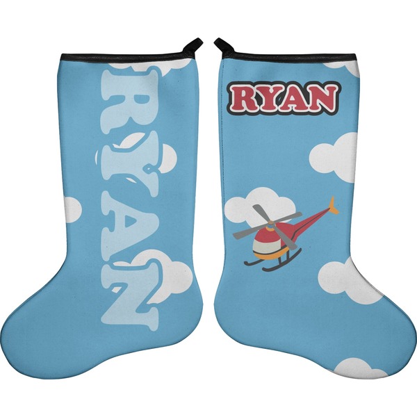 Helicopter Stocking - Double-Sided - Approval