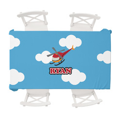 Helicopter Tablecloth - 58"x102" (Personalized)