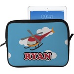 Helicopter Tablet Case / Sleeve - Large (Personalized)