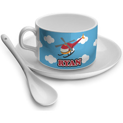 Helicopter Tea Cup (Personalized)