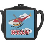 Helicopter Teapot Trivet (Personalized)
