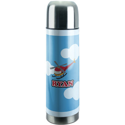 Helicopter Stainless Steel Thermos (Personalized)