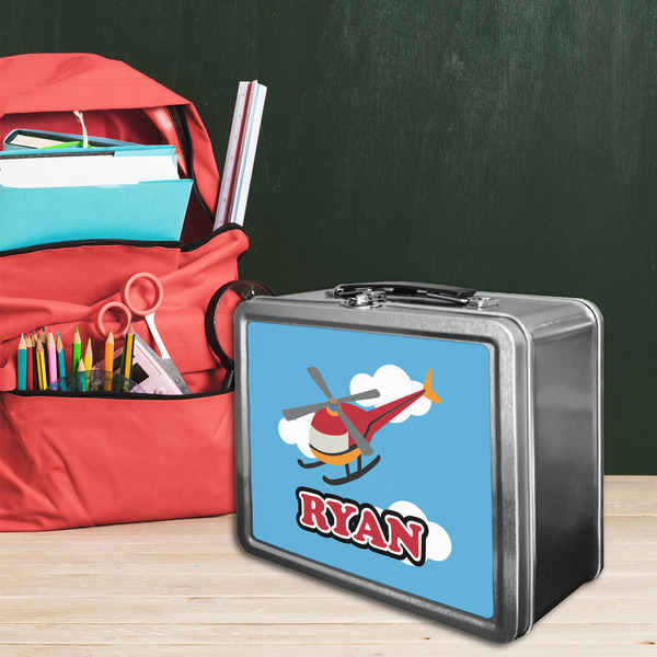 Helicopter Tin Lunchbox - LIFESTYLE