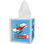 Helicopter Tissue Box Cover (Personalized)
