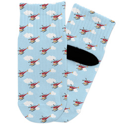 Helicopter Toddler Ankle Socks (Personalized)