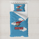 Helicopter Toddler Bedding w/ Name or Text