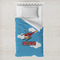 Helicopter Toddler Duvet Cover w/ Name or Text