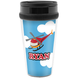Helicopter Acrylic Travel Mug without Handle (Personalized)