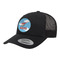 Helicopter Trucker Hat - Black (Personalized)
