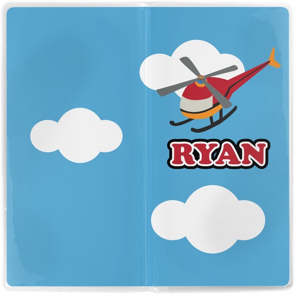 Helicopter Vinyl Document Wallet - Apvl