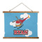 Helicopter Wall Hanging Tapestry - Wide (Personalized)
