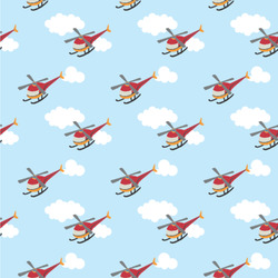 Helicopter Wallpaper & Surface Covering