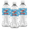 Helicopter Water Bottle Labels - Front View