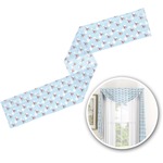 Helicopter Window Sheer Scarf Valance