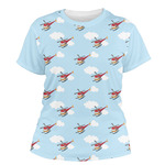 Helicopter Women's Crew T-Shirt - Small