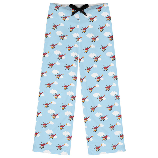Custom Helicopter Womens Pajama Pants - XS