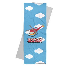 Helicopter Yoga Mat Towel (Personalized)