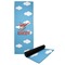 Helicopter Yoga Mat with Black Rubber Back Full Print View