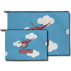 Helicopter Zipper Pouch (Personalized)