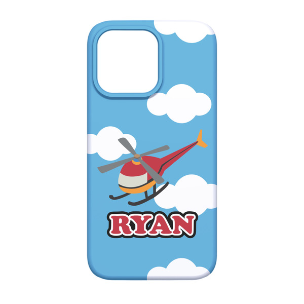 Helicopter iPhone 13 Pro Case - Back