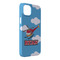 Helicopter iPhone 14 Plus Case - Angle