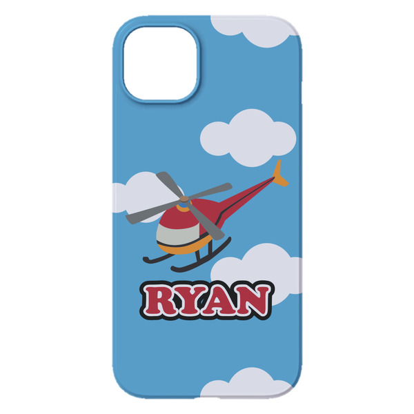 Helicopter iPhone 14 Plus Case - Back