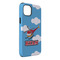 Helicopter iPhone 14 Plus Tough Case - Angle