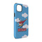 Helicopter iPhone Case - Rubber Lined - iPhone 14 (Personalized)