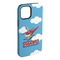 Helicopter iPhone 15 Plus Tough Case - Angle