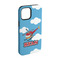 Helicopter iPhone 15 Pro Tough Case - Angle