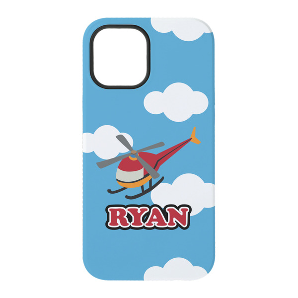 Helicopter iPhone 15 Tough Case - Back