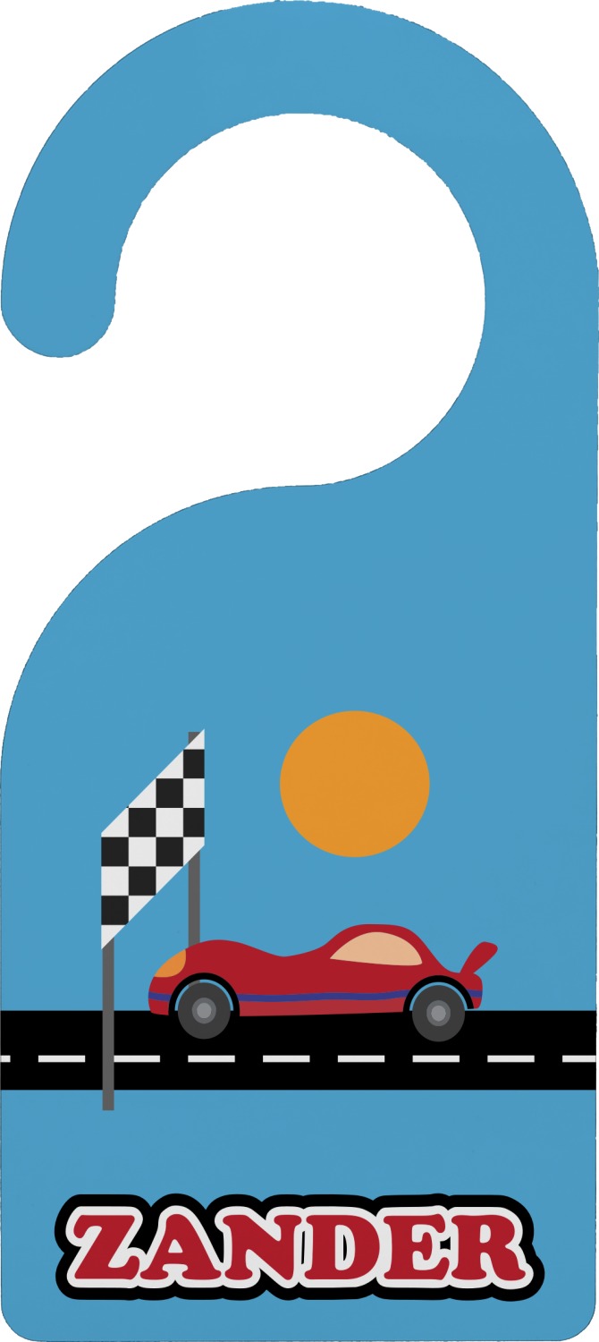 Custom Race Car Door Hanger (Personalized) YouCustomizeIt
