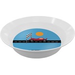 Race Car Melamine Bowl - 12 oz (Personalized)